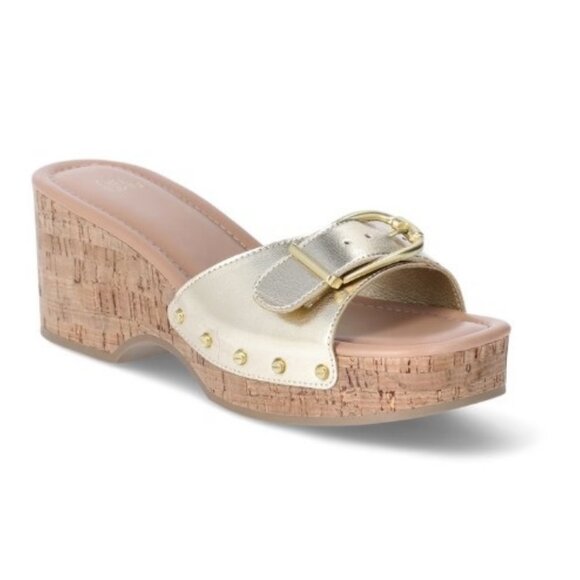 Time and Tru Shoes - NEW 10 Women's Cork Platform Sandals